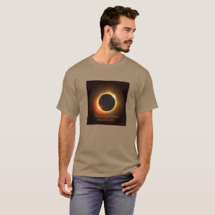T-shirt d'éclipse solaire