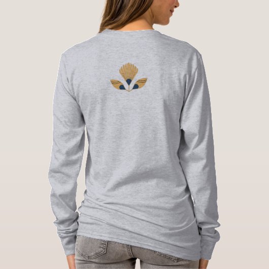 T-SHIRT DECO DIVA SHIRT (GRIS) (Dos)