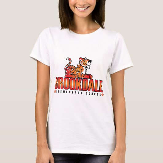 T-shirt d'école primaire de Brookdale (Devant)