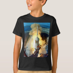 T-shirt Décollage du véhicule spatial d'Apollo 11 Saturn V