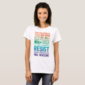 T-shirt decolonize (Voorkant volledig)