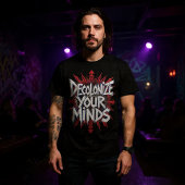 T-shirt Decolonize Your Minds (Points)