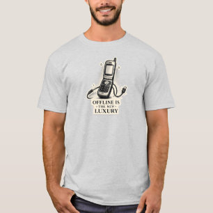 T-shirt Déconnecté est le nouveau luxe – Détox numérique m