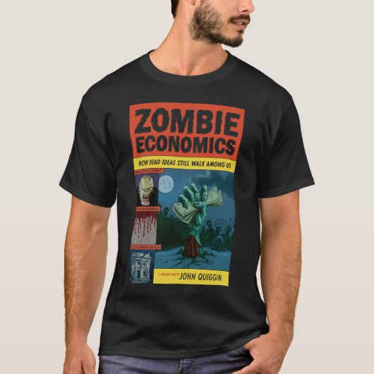 T-shirt d'économie de zombi (Devant)