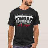 T-shirt Décontracté de Londres (Devant)