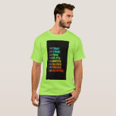 T-shirt décontracté pour hommes (Devant entier)