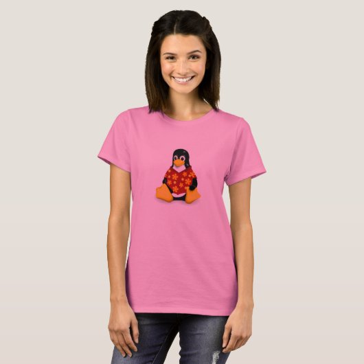 T-shirt Décontracté Tux femmes Cravate-Dye (Devant entier)