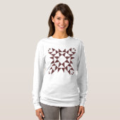 T-shirt Décor 01 - Brown foncé (Devant entier)