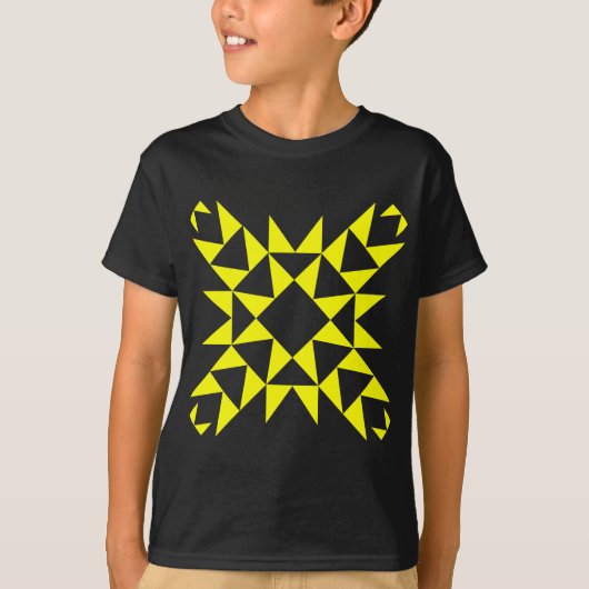 T-shirt Décor 01 - Jaune (Devant)