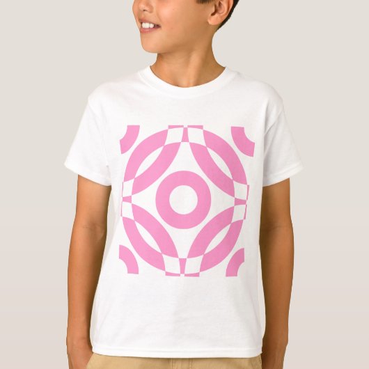 T-shirt Décor 02 - Rose (Devant)
