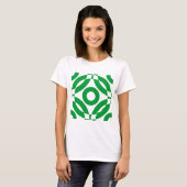 T-shirt Décor 02 - Vert herbe (Devant entier)