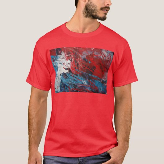 T-shirt Décor Art Abstrait créatif (Devant)