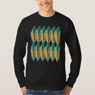 T-shirt Décor de plumes amérindiennes