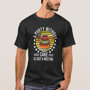 T-shirt Décorateur De Gâteaux Cuisine Pour Pâtisserie Fête