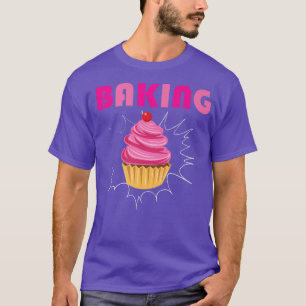 T-shirt Décorateur de gâteaux de cuisson Cupcake Baker Pro