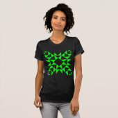 T-shirt Décoratif 01 - Vert (Devant entier)