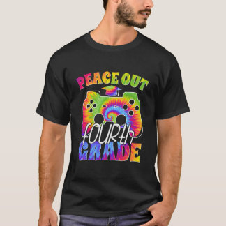 T-shirt Décoration de fin d'études de 4e Peace Out Quatriè
