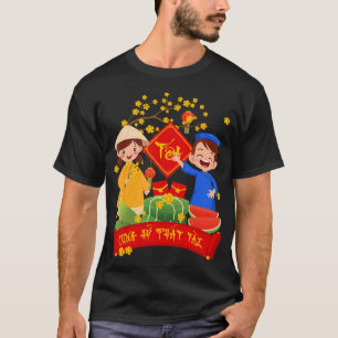 T-shirt Décoration du Nouvel An vietnamien 2025 Cung Hy Ph