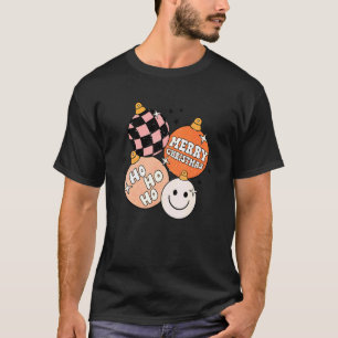 T-shirt Décorations de Noël Groovy Mignonnes Famille de No