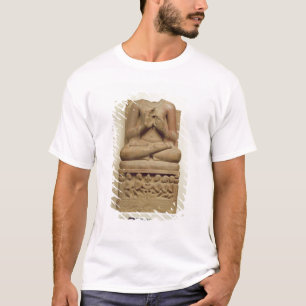 T-shirt Découpage de Bouddha dans l'attitude de prêcher 