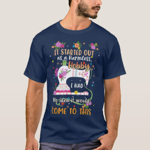 T-shirt Découpage Hobby sans danger Cadeaux de couture pou