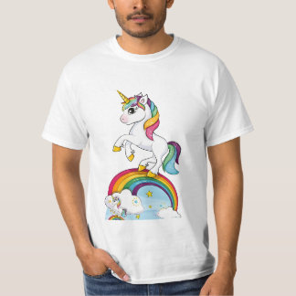 T-shirt Découpe en carton ondulé Rainbow Lifesize