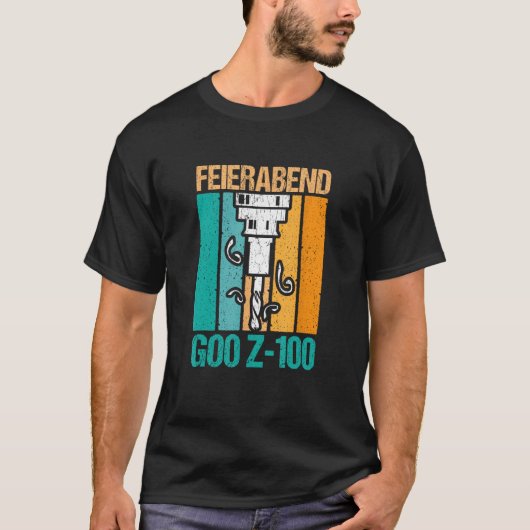 T-shirt Découpe métallique G00 Z-100 (Devant)