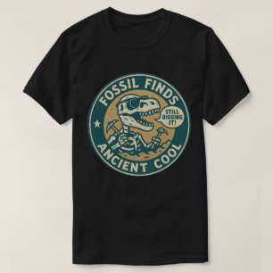 T-shirt Découverte de fossiles : un T-Rex archéologique an