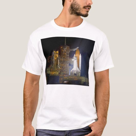 T-shirt Découverte de la navette spatiale au lancement du  (Devant)