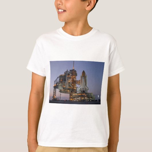 T-shirt Découverte de navette spatiale (Devant)