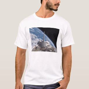 T-shirt Découverte de navette spatiale rétropassée par la