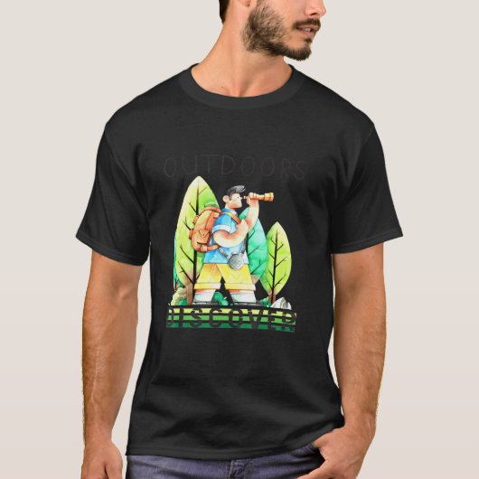 T-shirt Découverte extérieure (Devant)