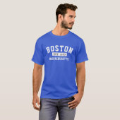 T-shirt Découvrez Boston Magic : Massachusetts Boston City (Devant entier)