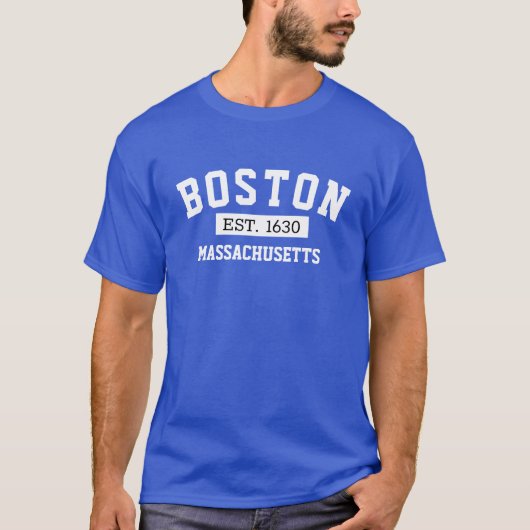 T-shirt Découvrez Boston Magic : Massachusetts Boston City (Devant)
