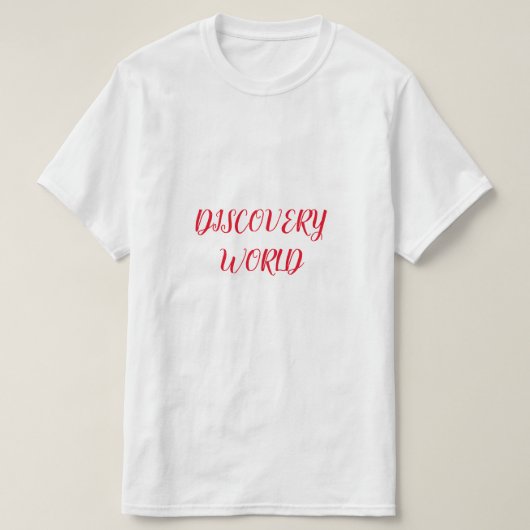 T-SHIRT DÉCOUVREZ LA FASHSION (Design devant)