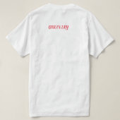 T-SHIRT DÉCOUVREZ LA FASHSION (Design dos)