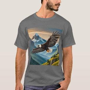 T-shirt Découvrez la majesté des faits sur le condor des A