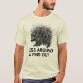 T-SHIRT DÉCOUVREZ LE PORCUPINE ET DÉCOUVREZ-LE (Devant)