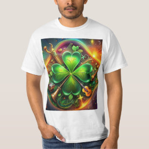 T-shirt Découvrez l'harmonie parfaite du Shamrock, de la m