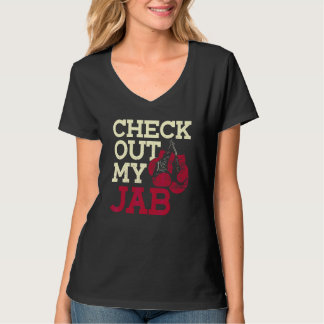 T-shirt Découvrez Mon Jab Femen Boxer Gants Boxer