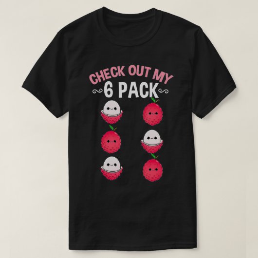 T-shirt Découvrez Mon Pack Si Kawaii Lychee (Design devant)