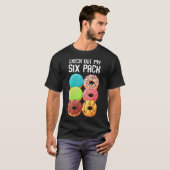T-shirt Découvrez Mon Pack Six Donut Funny Gym (Devant entier)