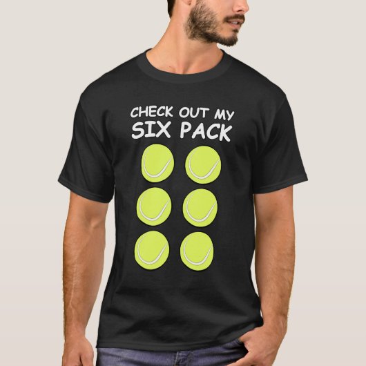 T-shirt Découvrez Mon Pack Six - Tennis Balls (Devant)