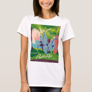T-shirt Découvrez Porto Rico Vintage voyage Art