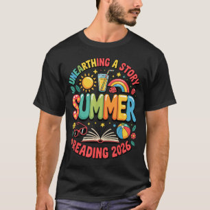 T-shirt Découvrez une histoire été 2026 programme de lectu