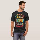 T-shirt Découvrez une histoire été 2026 programme de lectu (Devant entier)