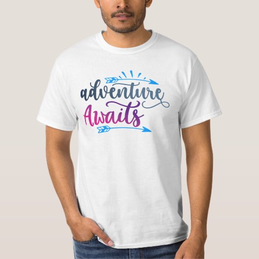 T-shirt Découvrez votre prochaine aventure (Devant)