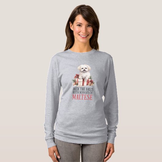 T-shirt Découvrir Les Halls Avec Des Bouges De Maltais (Devant entier)