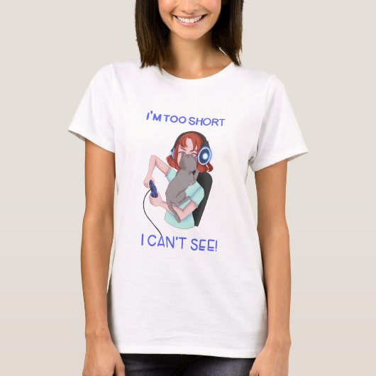 T-shirt Décrit ma vie (Devant)