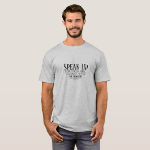 T-shirt d'écriture sainte de 31:8 de proverbes